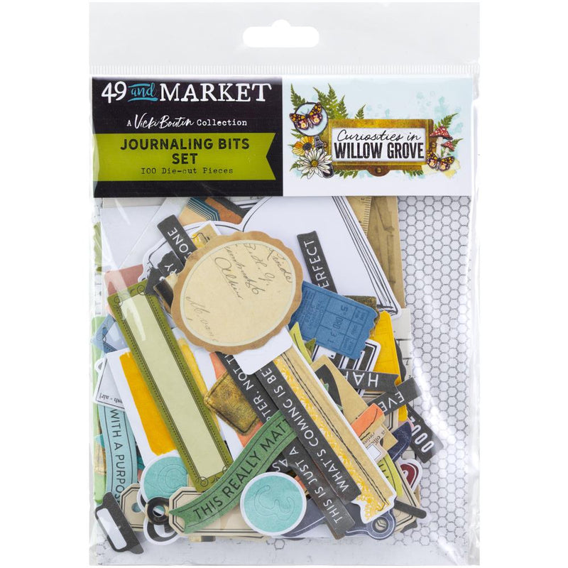 49 & Market Journaling Bits Set - Curiosities in Willow Grove, VBWG-33687 by Vicki Boutin