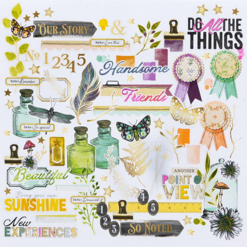 49 & Market Foiled Die Cuts - Curiosities in Willow Grove, VBWG-33694 Vicki Boutin