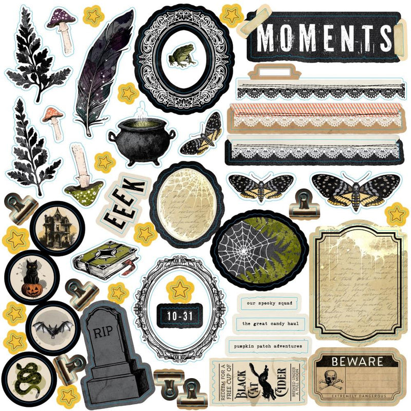 49 & Market Halloween Assortment Pack - Curiosities in Willow Grove, VBWG-33731 Vicki Boutin