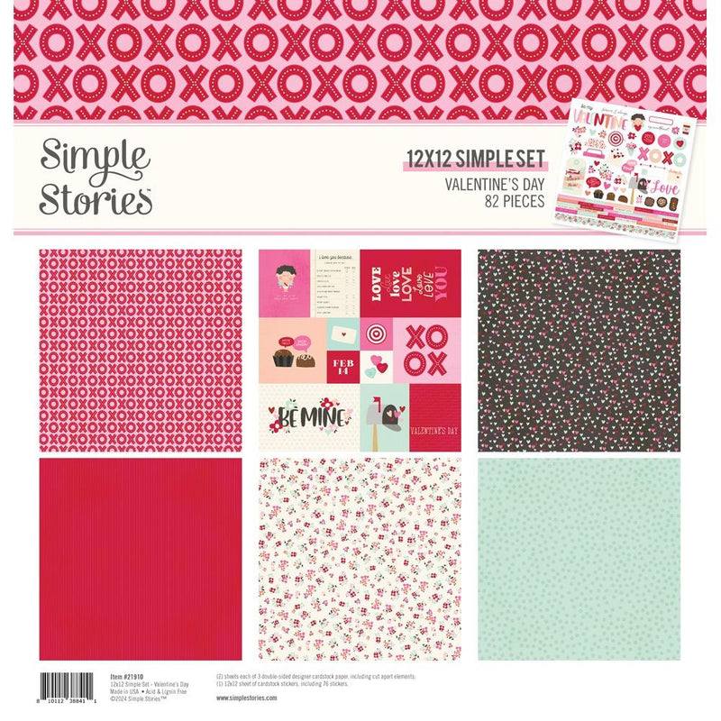 Simple Stories - 12x12 Simple Set- Valentine's Day, VLD21910
