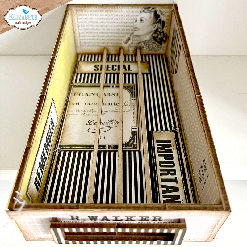 Elizabeth Craft Designs - Planner Card Box, W0001