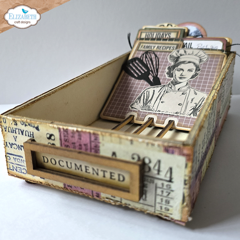 Elizabeth Craft Designs - Planner Card Box, W0001