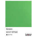 WOW! HotFoil Collection - Green, W217-RP560
