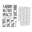 Hero Arts Holiday Stamp Along October 2026, WB1211