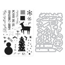 Hero Arts Holiday Stamp Along October 2026, WB1211