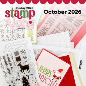 Hero Arts Holiday Stamp Along October 2026, WB1211