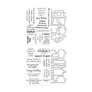 Hero Arts Stamp & Cut Bundle - Say it With Style, WB1219