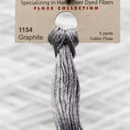 Weeks Dye Works 6-Strand Embroidery Floss 5yd - Graphite, WDW-1154