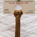 Weeks Dye Works 6-Strand Embroidery Floss 5yd - Cocoa, WDW-1233
