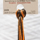Weeks Dye Works 6-Strand Embroidery Floss 5yd - Jack-O-Lantern, WDW-2229