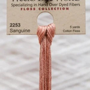 Weeks Dye Works 6-Strand Embroidery Floss 5yd - Sanguine, WDW-2253