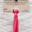 Weeks Dye Works 6-Strand Embroidery Floss 5yd - Berry Splash, WDW-4153