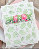 Waffle Flower Stamp & Die Combo - Overlapping Merry Additions, WFC2093