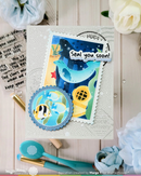 Waffle Flower Stamp & Die Combo - Seal-a-brate Sentiments, WFC2471