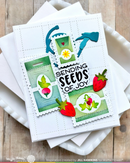Waffle Flower Stamp & Die Combo - Green Thumb Sentiments, WFC2481