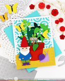 Waffle Flower Stamp & Die Combo - Plant Marker, WFC2491