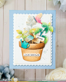 Waffle Flower Stamp & Die Combo - Plant Marker, WFC2491