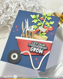 Waffle Flower Stamp & Die Combo - Plant Marker, WFC2491