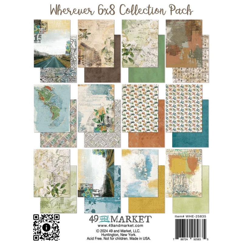 49 & Market 6x8 Collection Pack - Wherever, WHE25835