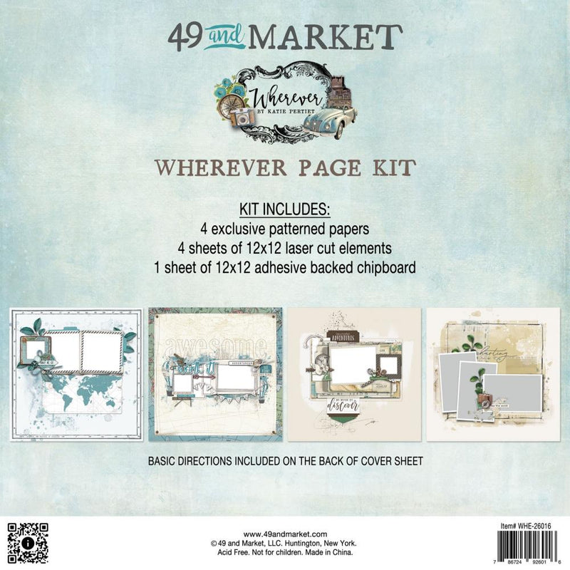 49 & Market  - Page Kit - Wherever, WHE26016