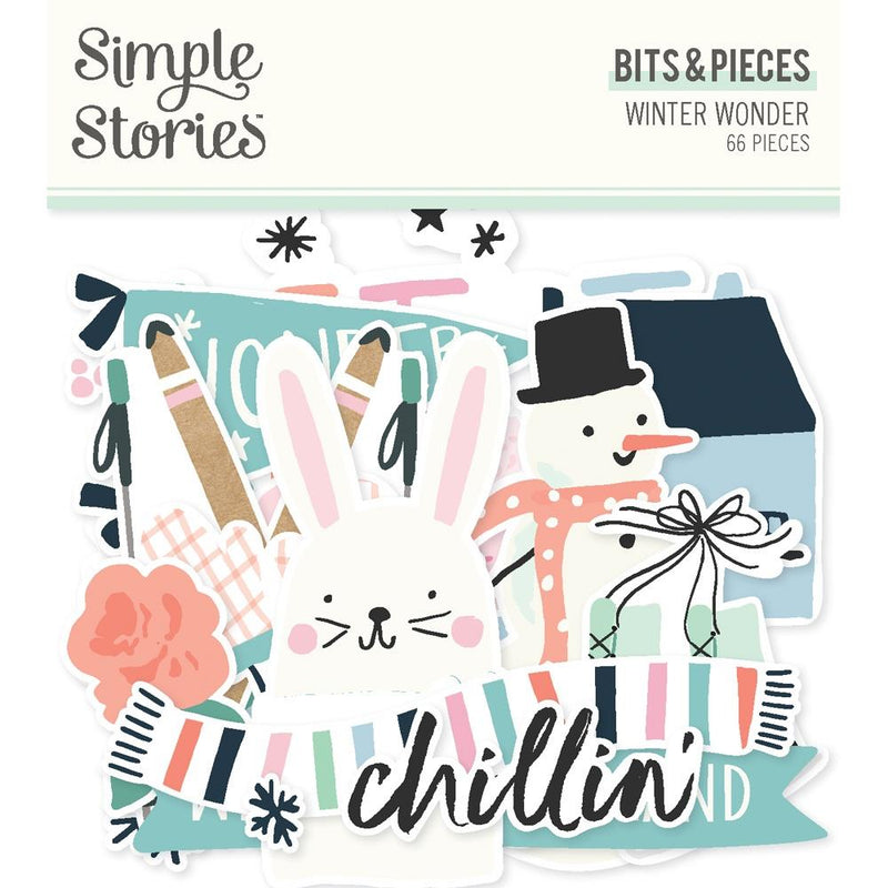 Simple Stories - Bits & Pieces- Winter Wonder, WNW21218