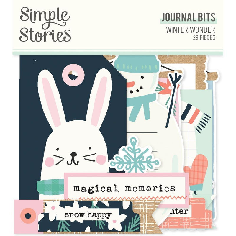 Simple Stories - Journal Bits- Winter Wonder, WNW21219