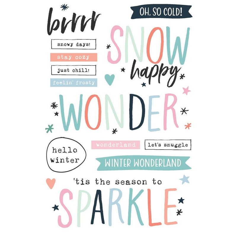 Simple Stories - Sticker Book - Winter Wonder, WNW21223