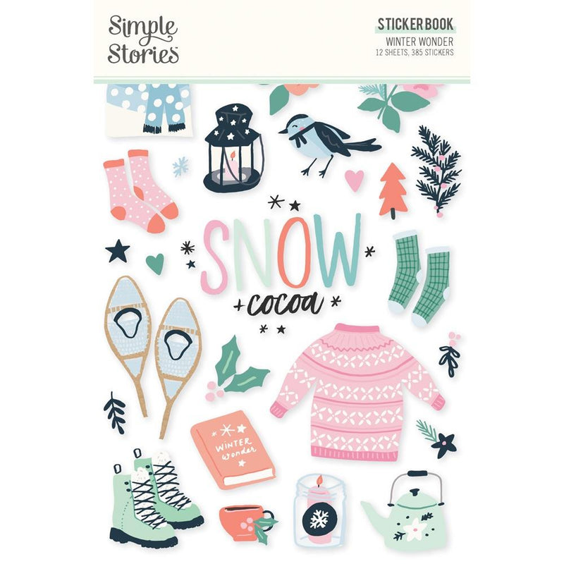 Simple Stories - Sticker Book - Winter Wonder, WNW21223