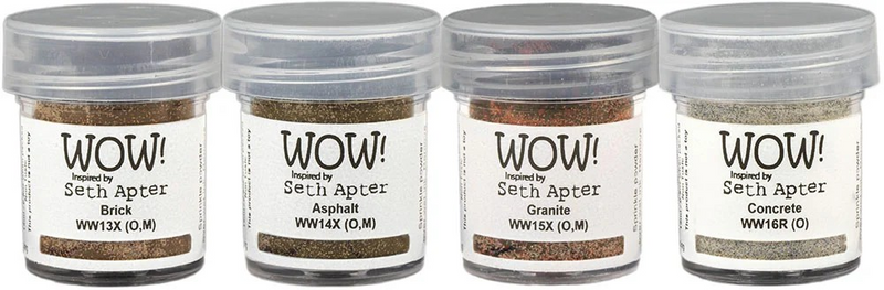 WOW! Embossing Powder - Building Blocks Quad, WOWKQ001 by Seth Apter