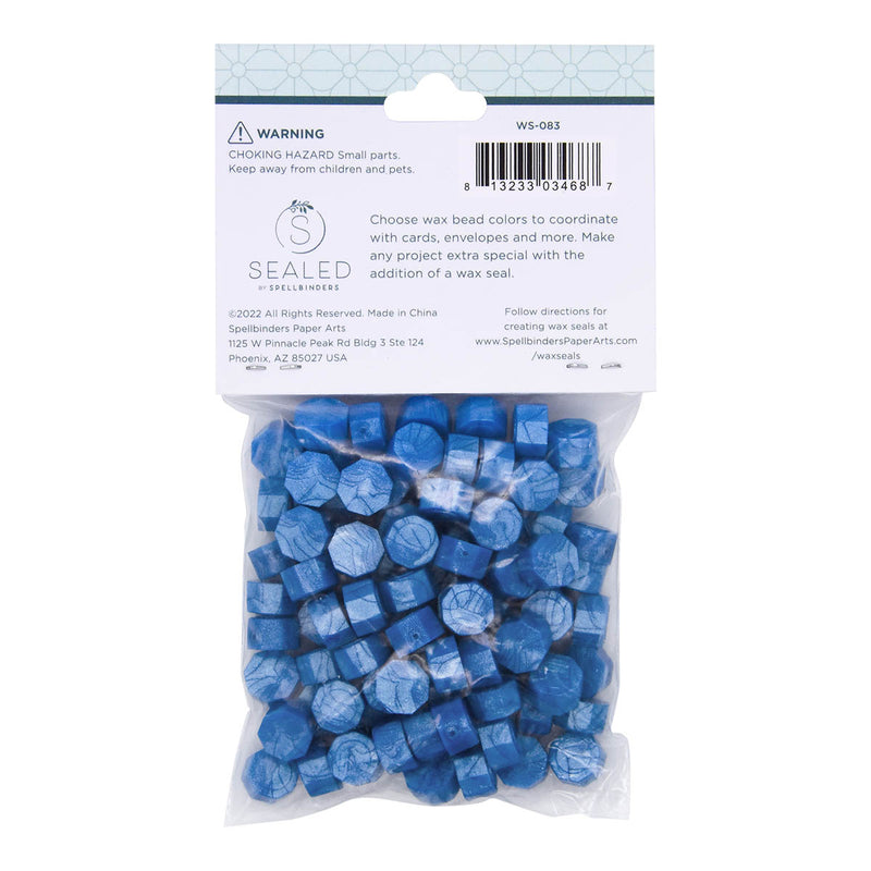 Spellbinders Wax Beads - Mystic Blue WS-083