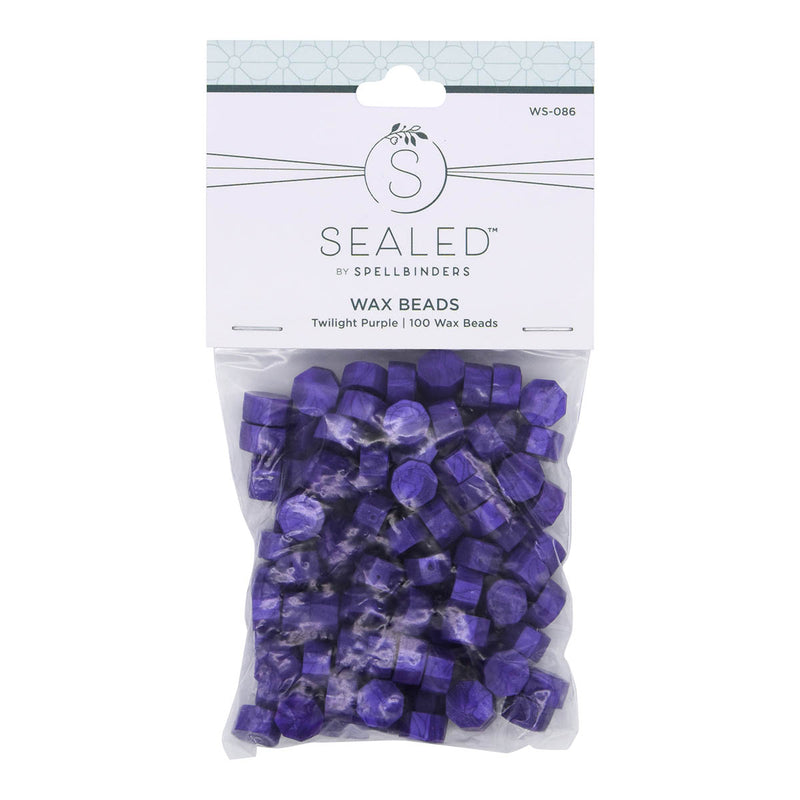 Spellbinders Wax Beads - Twilight Purple, WS-086