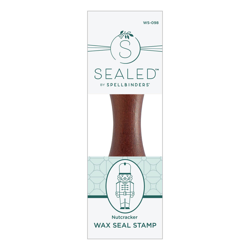 Spellbinders Brass Wax Seal with Handle - Nutcracker, WS-098