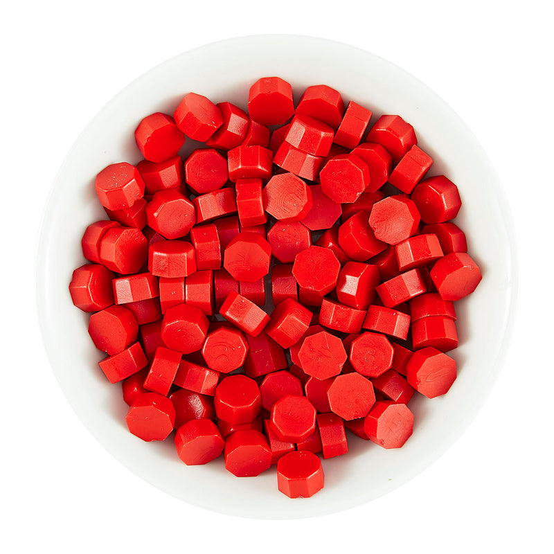 Spellbinders - Wax Beads - Vibrant Red, WS-128