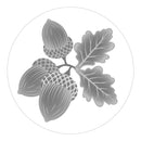 Spellbinders Brass Wax Seal Stamp - Acorn Trio 3D Wax Seal, WS3D-012