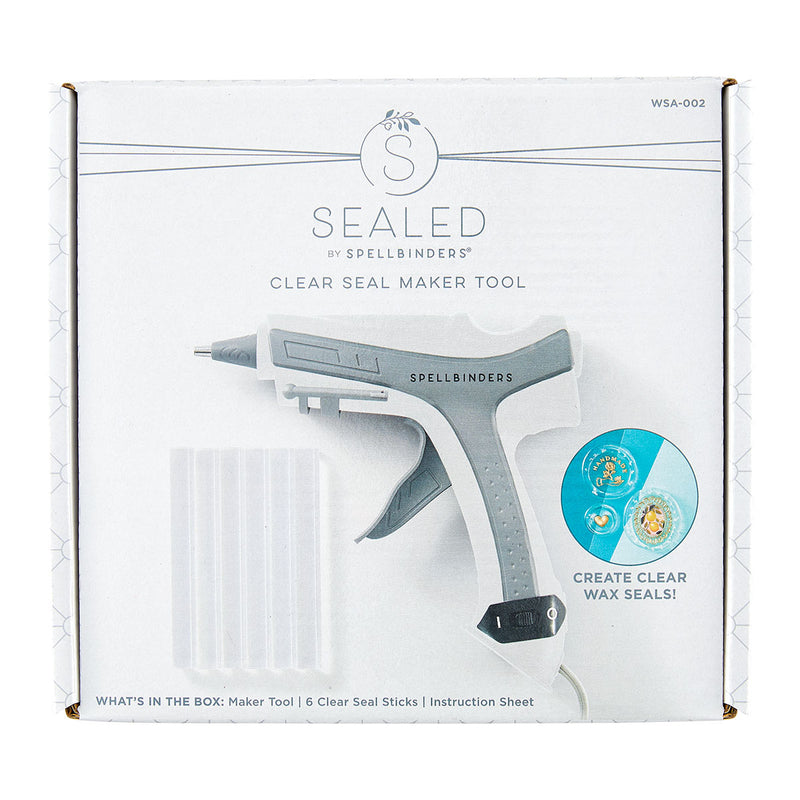 Spellbinders - Clear Seal Maker Tool & Glass Mat Bundle, BD-0993