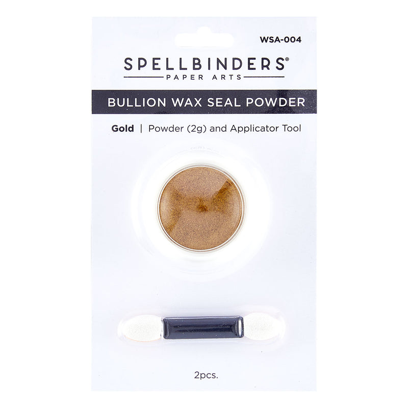 Spellbinders Bullion Wax Seal Powder - Gold, WSA-004