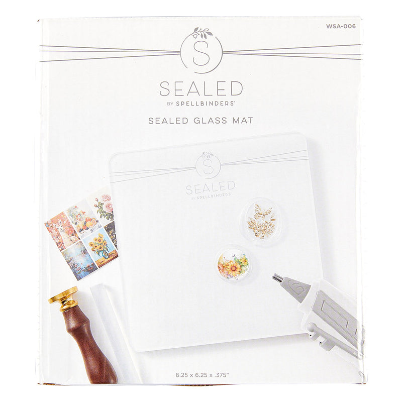 Spellbinders - Clear Seal Maker Tool & Glass Mat Bundle, BD-0993
