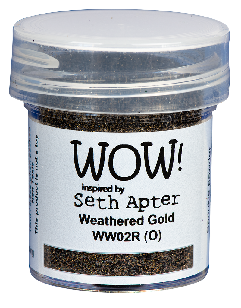WOW! Embossing Powder - Weathered Gold, WW02R by Seth Apter