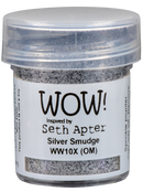WOW! Embossing Powder - Silver Smudge, WW10X by Seth Apter