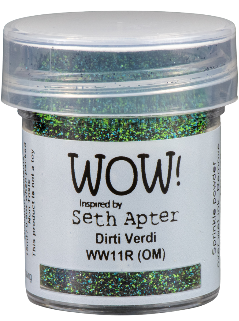 Late June - WOW! Embossing Powder - Dirti Verdi, WW11R by Seth Apter