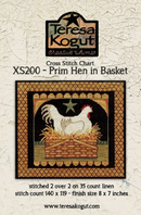 Teresa Kogut Creative Whims - Prim Hen in Basket, XS200