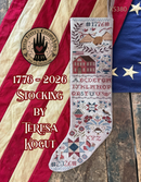 Teresa Kogut Creative Whims - 1776-2026 Stocking, XS380