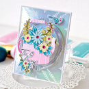 Pinkfresh Studio Press Plate - Leafy Lattice, 272025