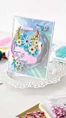 Pinkfresh Studio Press Plate - Leafy Lattice, 272025