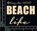 Dusty Attic Chipboard 3x4 - Beach Life
