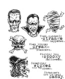 Stampers Anonymous Stamp Set - Monstrous, CMS307 by: Tim Holtz