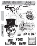 Stampers Anonymous Stamp Set - Mr. Bones, CMS345 by: Tim Holtz