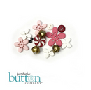 Just Another Button Company - Peppermint Fold Santa, jabc10813