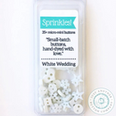 Just Another Button Company - White Wedding Sprinkle Pack, jabc3516