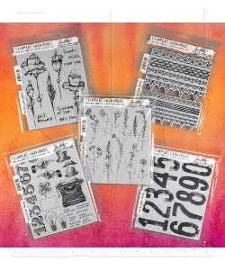Stampers Anonymous Stamps - I Want it All, EDSTP24 by: Tim Holtz